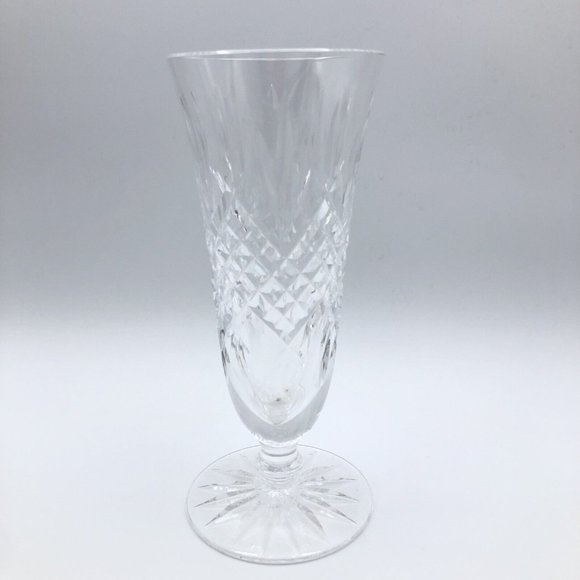 Vintage WATERFORD Ireland Crystal Bud Vase 6 3/4" - Picture 5 of 9